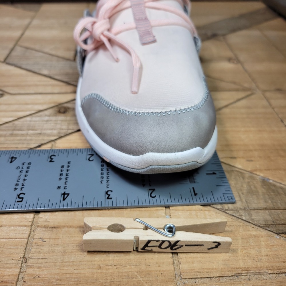 Olukai MikiLi Women's Slip On Sneakers, Size 9 Pearl Blush/Pale Grey Shoes - Picture 13 of 13